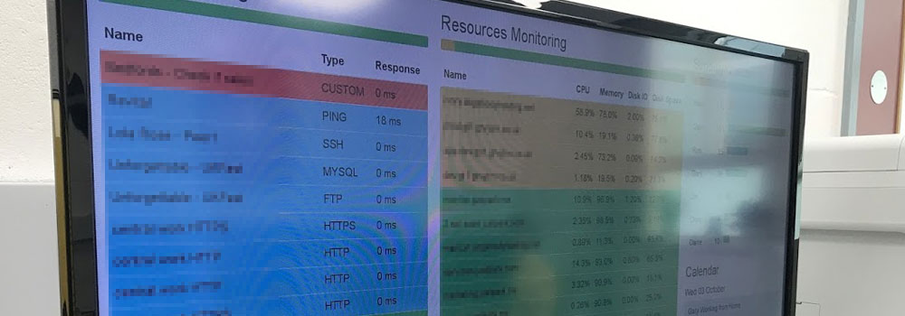 Server management and monitoring