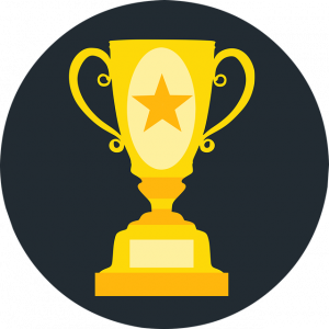 Clipart image of a trophy